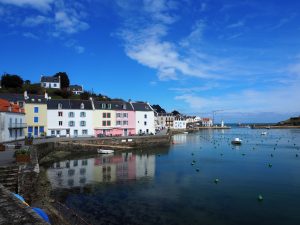 sauzon vue sur le port